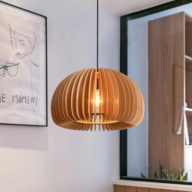 Newest Bamboo Pendant Lamp Ceiling Lights Rattan Wicker Lustre Hand Knit Braiding Suspended Home Dining Braided Indoor Decor Hot